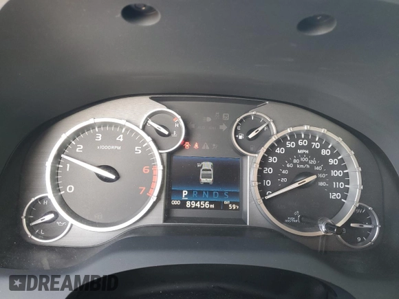 2015 Toyota Tundra 4WD Truck Platinum with VIN 5TFAW5F13FX460740, listed as a Copart auction lot 84609664 with 89,456 mi miles and Salvage Title. Bid and sale history available at carsss.com. Image 9.