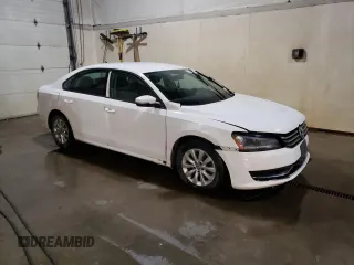 2013 Volkswagen Passat S with VIN 1VWAP7A34DC086352, listed as a Copart auction lot 47503005 with 121,106 mi miles and Clean title. Bid and sale history available at DreamBid. Image 4.