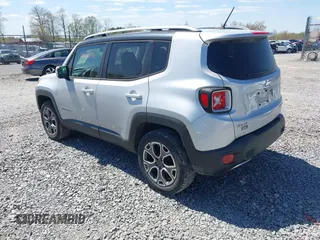2016 Jeep Renegade Limited with VIN ZACCJBDT2GPD20595, listed as a IAAI auction lot 42122972 with 109,948 mi miles and . Bid and sale history available at DreamBid. Image 3.