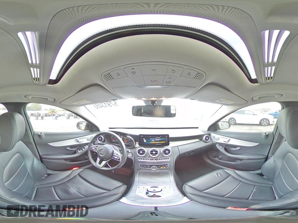 2021 Mercedes-Benz C 300 with VIN W1KWF8DB4MR610817, listed as a Copart auction lot 57913455 with 40,810 mi miles and Salvage title. Bid and sale history available at DreamBid. Image 15.