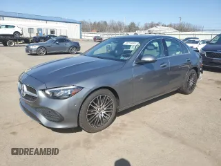 2025 Mercedes-Benz C 300 with VIN W1KAF4HB6SR246863, listed as a Copart auction lot 48716085 with 2,233 mi miles and Salvage Title. Bid and sale history available at DreamBid. Image 1.
