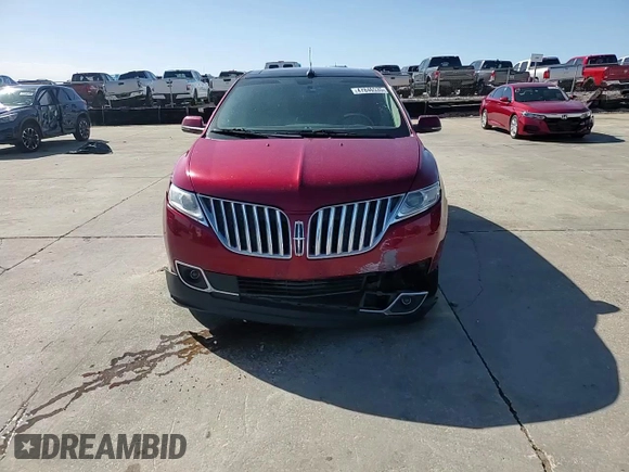 2013 Lincoln MKX with VIN 2LMDJ6JK2DBL35945, listed as a Copart auction lot 47846535 with 185,064 mi miles and Salvage Title. Bid and sale history available at carsss.com. Image 12.