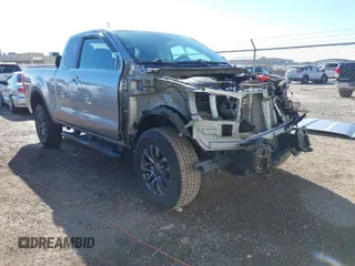 2021 Ford Ranger XL with VIN 1FTER1FH1MLD31396, listed as a IAAI auction lot 41291178 with 24,450 mi miles. Bid and sale history available at carsss.com. Image 1.
