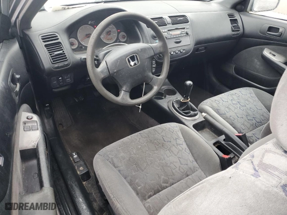 2001 Honda Civic EX with VIN 1HGEM21921L117826, listed as a Copart auction lot 43539745 with 146,427 mi miles and Clean Title. Bid and sale history available at carsss.com. Image 8.