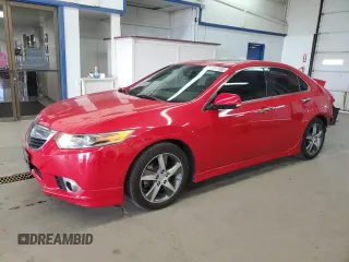 2014 Acura TSX Special Edition with VIN JH4CU2F8XEC000909, listed as a Copart auction lot 56517155 with 121,564 mi miles and Salvage title. Bid and sale history available at DreamBid. Image 1.