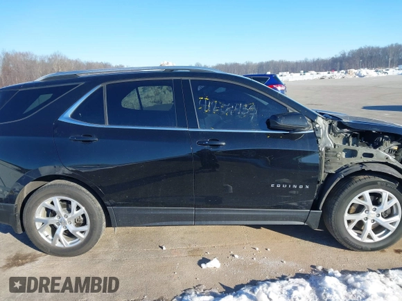 2020 Chevrolet Equinox LT with VIN 3GNAXLEX9LL251041, listed as a IAAI auction lot 41335095 with 74,444 mi miles. Bid and sale history available at carsss.com. Image 14.