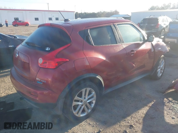 2012 Nissan Juke SL with VIN JN8AF5MV3CT113938, listed as a IAAI auction lot 41813064 with 157,684 mi miles. Bid and sale history available at carsss.com. Image 4.