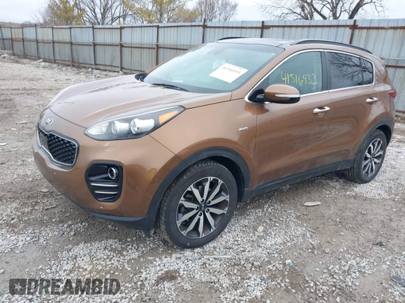 2019 Kia Sportage EX with VIN KNDPNCAC6K7532230, listed as a IAAI auction lot 41516933 with 98,819 mi miles. Bid and sale history available at carsss.com. Image 17.