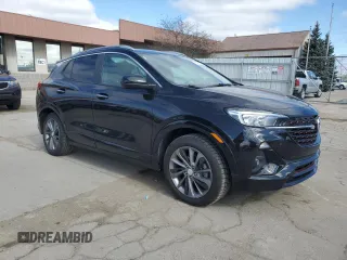 2022 Buick Encore GX Select with VIN KL4MMDSL3NB079853, listed as a Copart auction lot 53088545 with 34,135 mi miles and Salvage title. Bid and sale history available at DreamBid. Image 4.
