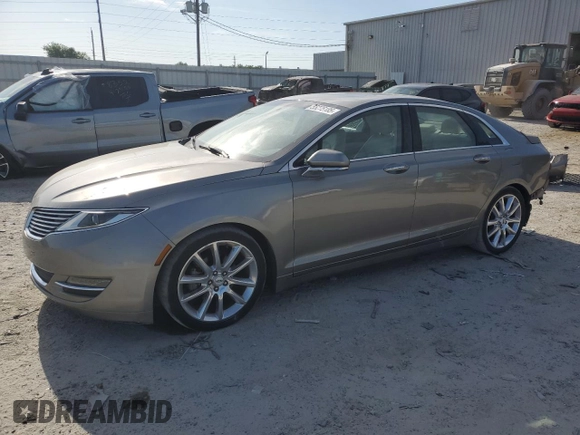 2015 Lincoln MKZ Hybrid with VIN 3LN6L2LU0FR621254, listed as a Copart auction lot 55275185 with 104,021 mi miles and Salvage Title. Bid and sale history available at DreamBid. Image 1.