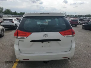 2012 Toyota Sienna with VIN 5TDZK3DC6CS244891, listed as a Copart auction lot 54442055 with 137,680 mi miles and Salvage title. Bid and sale history available at DreamBid. Image 6.