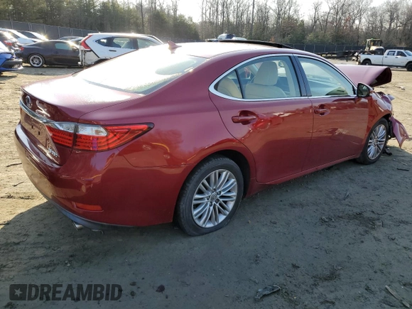 2013 Lexus ES 250 with VIN JTHBK1GG3D2064747, listed as a Copart auction lot 43606705 with 101,166 mi miles and Salvage Title. Bid and sale history available at DreamBid. Image 3.