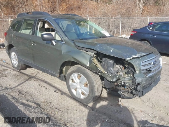 2015 Subaru Outback 2.5i z VIN 4S4BSAAC9F3355494, wystawiony jako IAAI lot #41761715 z przebiegiem 153 861 mil mil oraz . Historia ofert i sprzedaży dostępna na DreamBid. Obrazek 1.