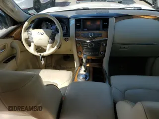 2013 Infiniti QX56 with VIN JN8AZ2NE9D9061038, listed as a Copart auction lot 53509685 with 159,886 mi miles and Salvage Title. Bid and sale history available at carsss.com. Image 8.