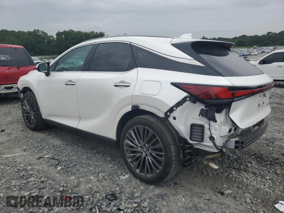 2024 Lexus RX 350 z VIN 2T2BAMBA7RC035152, wystawiony jako Copart lot #59487465 z przebiegiem 16 195 mil mil oraz Szkoda całkowita • Salvage title. Historia ofert i sprzedaży dostępna na DreamBid. Obrazek 2.