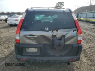 2006 Honda CR-V EX with VIN SHSRD78816U443453, listed as a Copart auction lot 53870575 with 156,652 mi miles and Salvage Title. Bid and sale history available at carsss.com. Image 6.