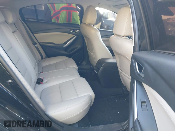 2015 Mazda 6 i Touring with VIN JM1GJ1T52F1192145, listed as a IAAI auction lot 41672391 with 89,060 mi miles. Bid and sale history available at carsss.com. Image 8.