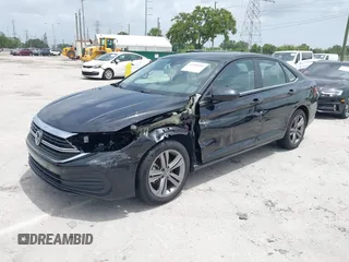 2023 Volkswagen Jetta SE with VIN 3VW7M7BU3PM037141, listed as a IAAI auction lot 42446046 with 21,149 mi miles and . Bid and sale history available at DreamBid. Image 19.