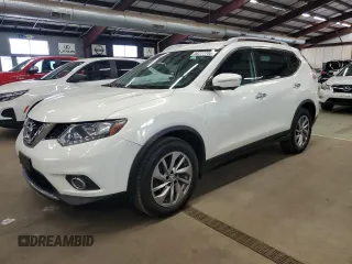 2014 Nissan Rogue SL with VIN 5N1AT2MV7EC782408, listed as a Copart auction lot 56377705 with 127,824 mi miles and Clean Title. Bid and sale history available at DreamBid. Image 1.