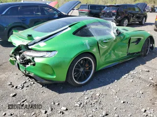 2018 Mercedes-Benz AMG GT R z VIN WDDYJ7KA1JA017485, wystawiony jako Copart lot #55214955 z przebiegiem 9019 mil mil oraz Szkody całkowita. Historia ofert i sprzedaży dostępna na DreamBid. Obrazek 3.