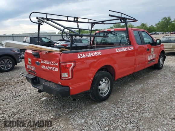 2017 Ford F-150 XL z VIN 1FTEX1CP3HKC92887, wystawiony jako Copart lot #56094555 z przebiegiem 133 053 mil mil oraz Szkoda całkowita • Salvage title. Historia ofert i sprzedaży dostępna na DreamBid. Obrazek 3.