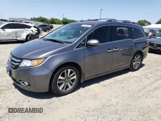 2014 Honda Odyssey Touring с VIN 5FNRL5H92EB116923, выставлен на аукционе Copart как лот 58060645 с пробегом 106 285 миль миль и Списание • Salvage title. История ставок и продаж доступна на DreamBid. Изображение 1.