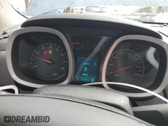 2012 Chevrolet Equinox LTZ with VIN 2GNFLGEK7C6132423, listed as a Copart auction lot 52082815 with 157,398 mi miles and Salvage Title. Bid and sale history available at carsss.com. Image 9.