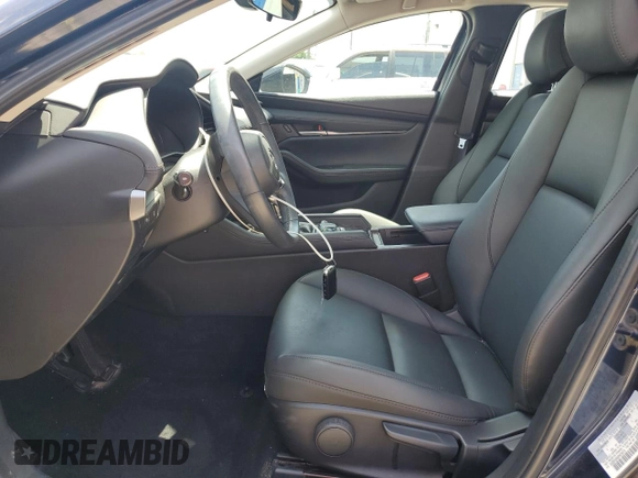 2024 Mazda 3 S Select Sport with VIN 3MZBPABM8RM434474, listed as a Copart auction lot 61492515 with 16,845 mi miles and Salvage title. Bid and sale history available at DreamBid. Image 7.