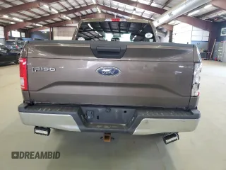 2016 Ford F-150 XLT with VIN 1FTEW1EG1GFA16490, listed as a Copart auction lot 52670595 with 135,505 mi miles and Salvage Title. Bid and sale history available at carsss.com. Image 6.
