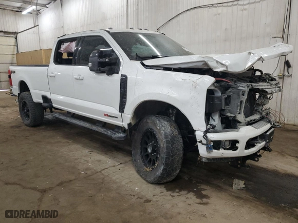 2023 Ford Super Duty F-350 SRW XL with VIN 1FT8W3BM6PED96967, listed as a Copart auction lot 89316885 with NaN miles and Salvage Title. Bid and sale history available at carsss.com. Image 4.