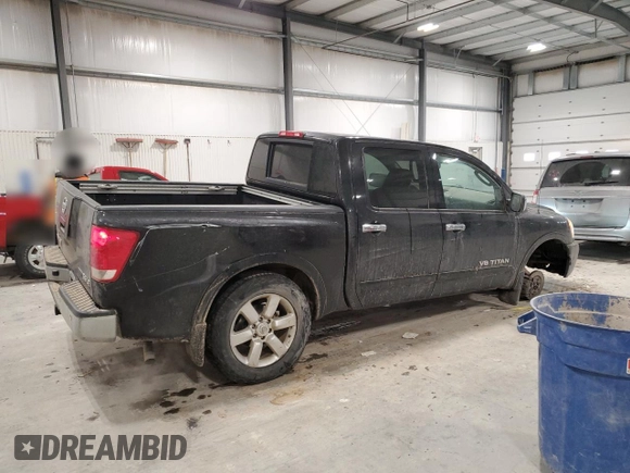 2010 Nissan Titan LE with VIN 1N6BA0EC1AN320311, listed as a Copart auction lot 85157484 with 234,050 mi miles and Salvage Title. Bid and sale history available at carsss.com. Image 3.