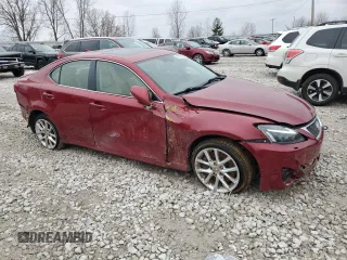 2012 Lexus IS 350 with VIN JTHCE5C21C5003018, listed as a Copart auction lot 85275074 with 155,713 mi miles and Clean title. Bid and sale history available at DreamBid. Image 4.