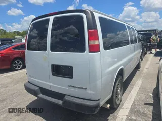 2005 Chevrolet Express Passenger with VIN 1GAHG39U151149680, listed as a IAAI auction lot 42633644 with 165,707 mi miles and . Bid and sale history available at DreamBid. Image 24.