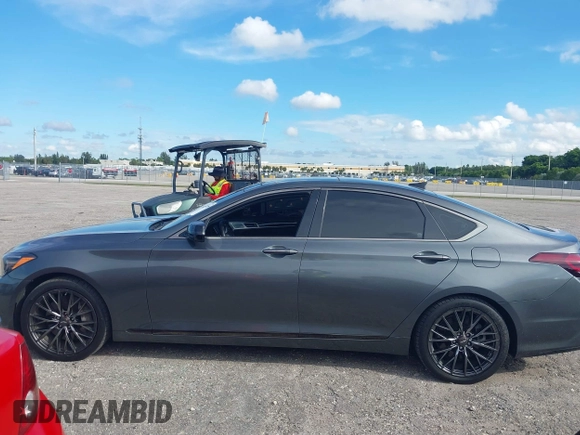 2018 Genesis G80 Sport z VIN KMHGN4JB1JU219160, wystawiony jako IAAI lot #40423005 z przebiegiem 44 011 mil mil oraz . Historia ofert i sprzedaży dostępna na DreamBid. Obrazek 14.