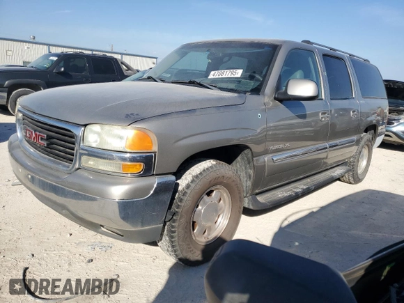 2003 GMC Yukon XL SLT with VIN 3GKEC16ZX3G327454, listed as a Copart auction lot 47081795 with 269,139 mi miles and Clean Title. Bid and sale history available at carsss.com. Image 1.
