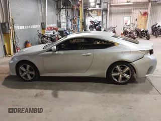 2015 Lexus RC 350 F Sport with VIN JTHSE5BC5F5001699, listed as a IAAI auction lot 41394274 with 150,319 mi miles and . Bid and sale history available at carsss.com. Image 15.