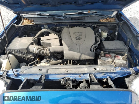 2017 Toyota Tacoma SR5 with VIN 5TFAZ5CN4HX051289, listed as a Copart auction lot 54206125 with 98,429 mi miles and Salvage Title. Bid and sale history available at DreamBid. Image 11.