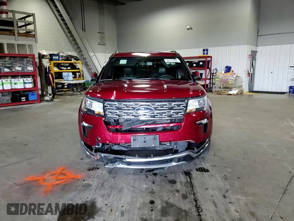 2018 Ford Explorer Limited with VIN 1FM5K8F80JGB43840, listed as a Copart auction lot 59131435 with 98,403 mi miles and Salvage title. Bid and sale history available at DreamBid. Image 14.