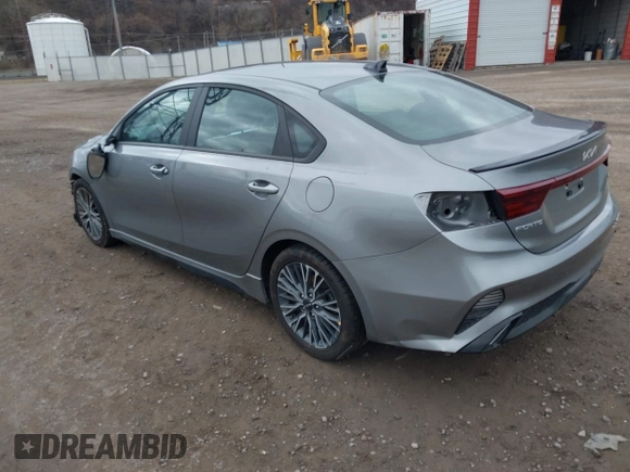 2023 Kia Forte GT-Line with VIN 3KPF54AD9PE647678, listed as a IAAI auction lot 41780156 with 48,038 mi miles. Bid and sale history available at carsss.com. Image 3.