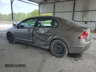 2008 Honda Civic LX with VIN 2HGFA16558H336073, listed as a Copart auction lot 52354495 with 124,035 mi miles and Salvage Title. Bid and sale history available at DreamBid. Image 2.