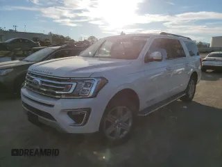 2019 Ford Expedition Max XLT with VIN 1FMJK1JT5KEA84010, listed as a Copart auction lot 88698225 with 62,147 mi miles and Salvage Title. Bid and sale history available at DreamBid. Image 1.