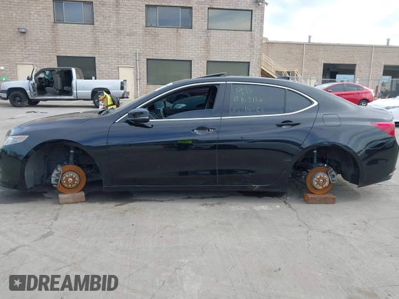 2017 Acura TLX V6 w/Technology Pkg with VIN 19UUB3F5XHA001728, listed as a IAAI auction lot 41688662 with 1 mi miles. Bid and sale history available at carsss.com. Image 13.