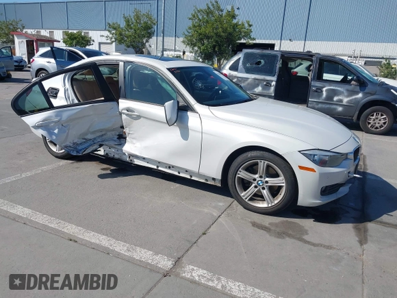 2014 BMW 3 Series 320i with VIN WBA3B1G50ENN90657, listed as a IAAI auction lot 42304612 with 129,377 mi miles and . Bid and sale history available at DreamBid. Image 1.