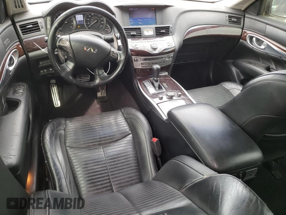 2012 Infiniti M37 with VIN JN1BY1AP1CM334623, listed as a Copart auction lot 88463105 with 132,241 mi miles and Salvage Title. Bid and sale history available at carsss.com. Image 8.
