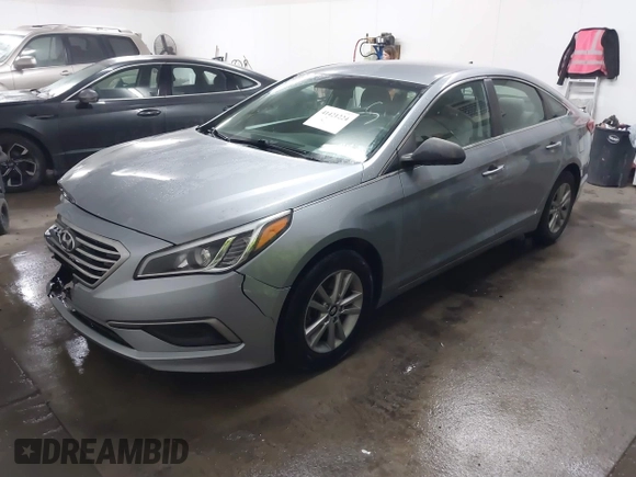 2017 Hyundai Sonata 2.4L with VIN 5NPE24AF8HH476411, listed as a IAAI auction lot 41421224 with 115,113 mi miles and . Bid and sale history available at DreamBid. Image 2.