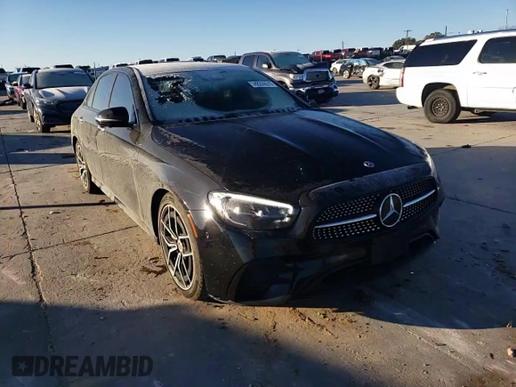 2022 Mercedes-Benz E-Class E 350 with VIN W1KZF8DB3NB053423, listed as a Copart auction lot 42330515 with 52,483 mi miles and Salvage Title. Bid and sale history available at carsss.com. Image 10.