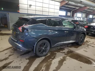 2015 Nissan Murano SV with VIN 5N1AZ2MH5FN212017, listed as a Copart auction lot 45949825 with 143,798 mi miles and Salvage Title. Bid and sale history available at carsss.com. Image 3.