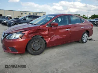 2017 Nissan Sentra SV z VIN 3N1AB7AP3HY263719, wystawiony jako Copart lot #55816355 z przebiegiem 124 585 mil mil oraz Szkoda całkowita • Salvage title. Historia ofert i sprzedaży dostępna na DreamBid. Obrazek 1.