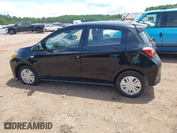 2024 Mitsubishi Mirage ES with VIN ML32AUHJ6RH019745, listed as a IAAI auction lot 42691194 with 1,823 mi miles and . Bid and sale history available at DreamBid. Image 14.