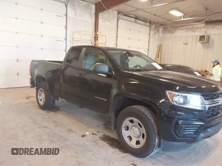 2021 Chevrolet Colorado 4WD Work Truck with VIN 1GCHTBEA3M1205416, listed as a IAAI auction lot 42254384 with 76,922 mi miles and . Bid and sale history available at DreamBid. Image 1.